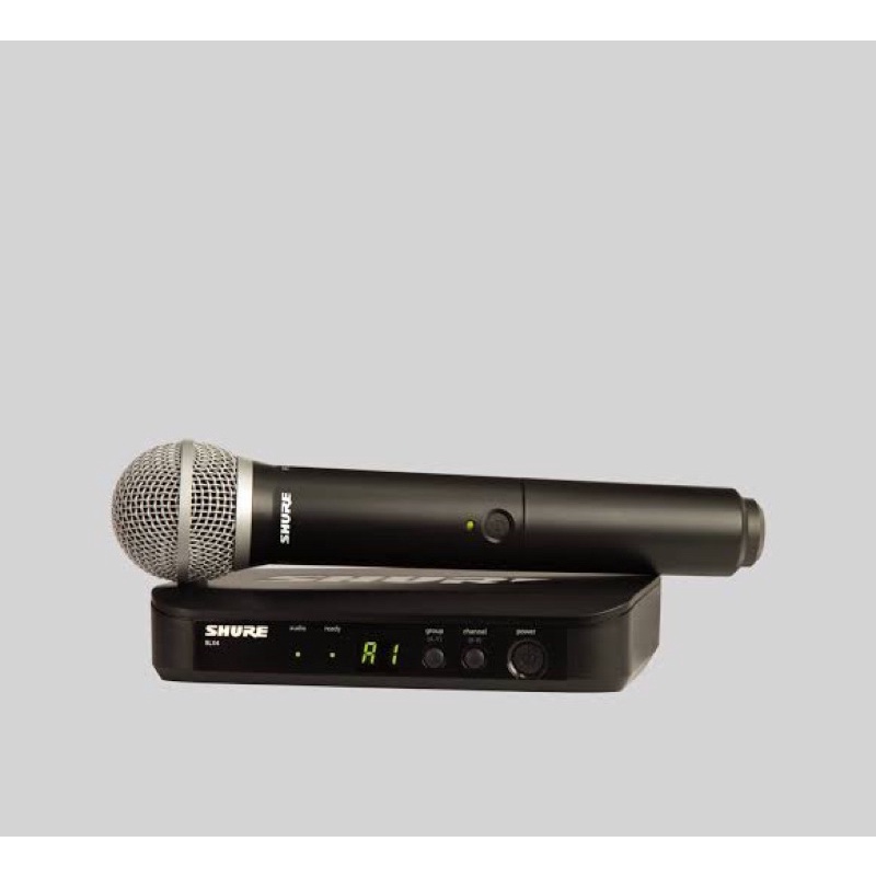 wireless mic shure blx 24 pg 58. mic wireless shure original blx 24 pg 58