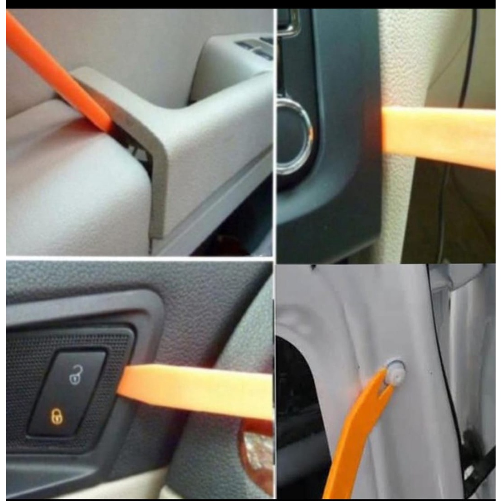 Alat Bongkar Mobil / ALat Pembuka Panel Mobil Audio / Alat Pasang Panel Pintu Mobil 1 set - 12 Pcs