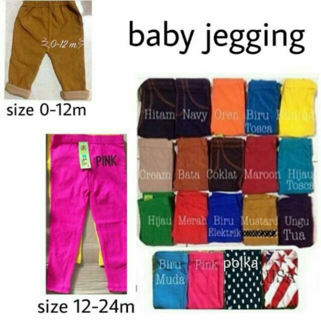 Baby Jegging / Jegging Bayi / Jegging Anak / Jegging Semi Jeans