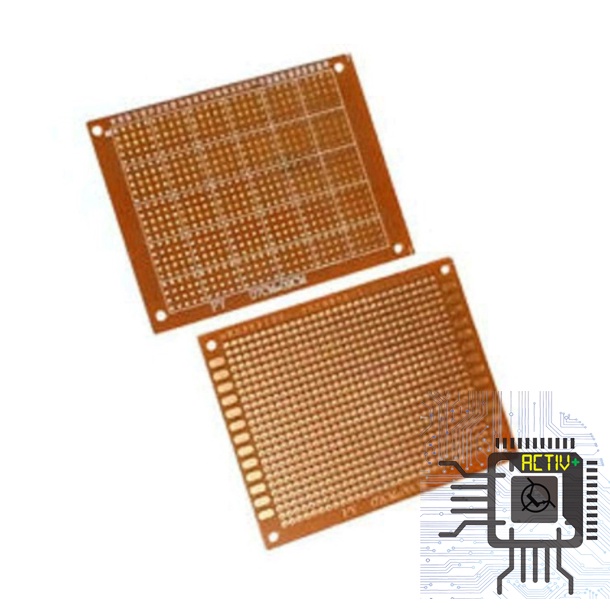 Jual PCB Fiber PCB Matrix 7x9 cm PCB Lubang Universal 7x9cm | Shopee