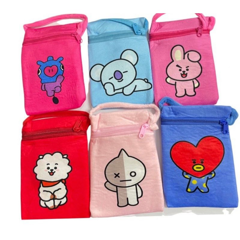 tas slempang kecil BTS / unicorn