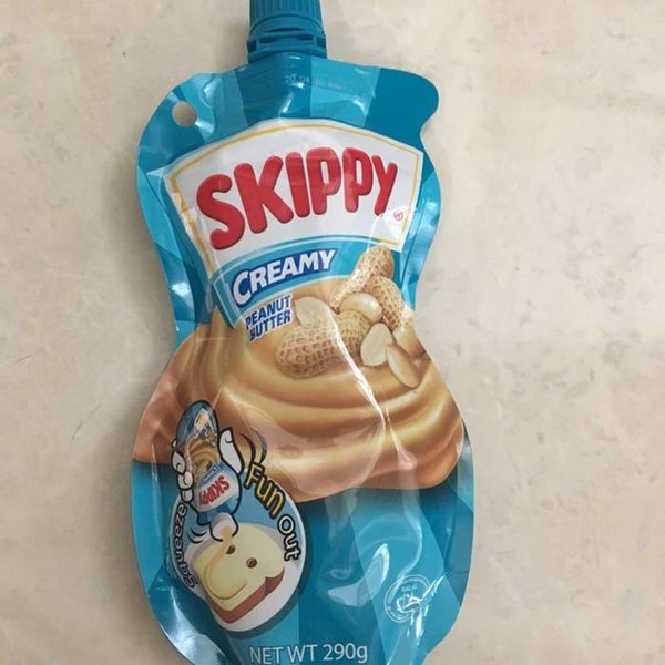 

SKIPPY Jam Creamy Squeeze Peanut Butter Pouch 290gr