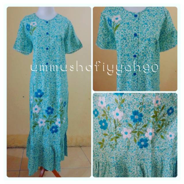 daster bordir malang  size S/ daster katun cantik