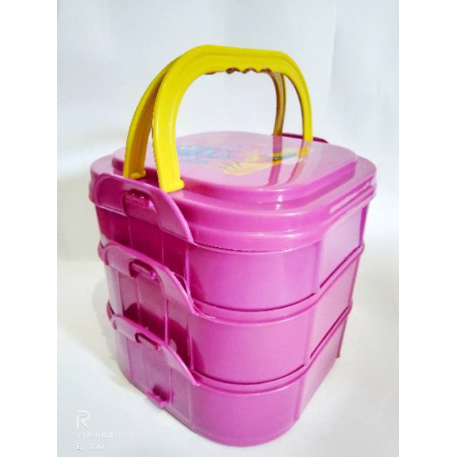 HOT SALE RANTANG SUSUN 3 PLASTIK RANTANG SUSUN 3 RANTANG SUSUN HAJATAN RANTANG SUSUN MURAH