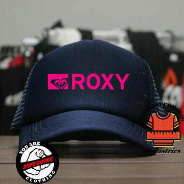 Topi Trucker Jarinf ROXY hitam (MUST BUY) - CYBER CLOTHING