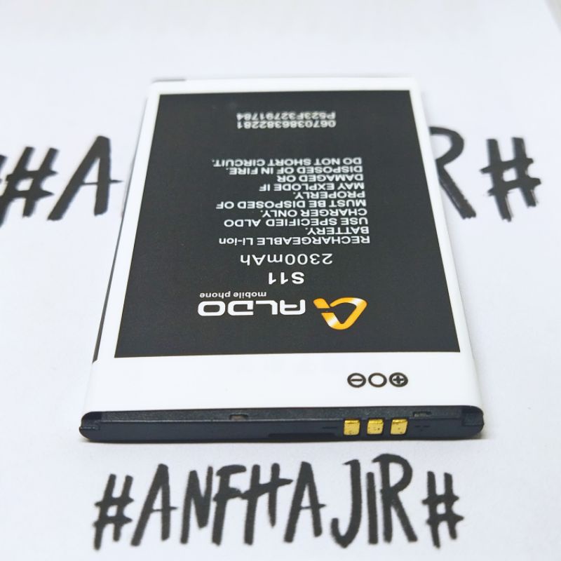 BATRE BATREI ALDO S11 S 11 BIASA P7.9 L5.3 BATRAI BATERAI ALDO S-11 RAM4 RAM 4 (2300 mAh) ORIGINAL B