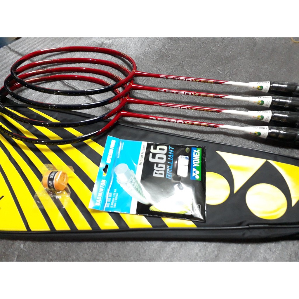 Raket Badminton Yonex Astrox 68 Dominate Marcus Gideon Wannabe Bonus Senar Grip Cover Original