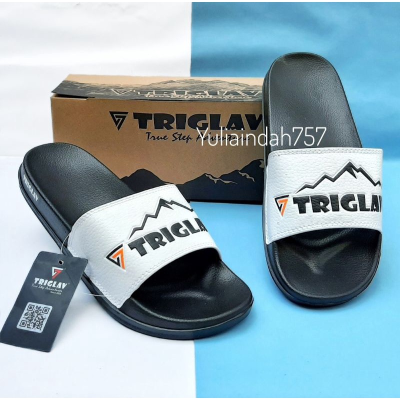 Sandal Triglav Original 100% - Sandal Outdoor - Sandal Slip Slop Triglav - Sandal Slip On Pria