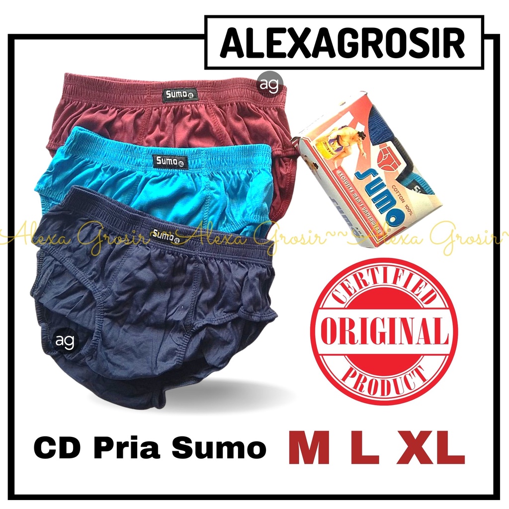 CELANADALAM PRIA MERK SUMO POLOS ORIGINAL celana dalam/celanadalampria/berkualitas, alexa