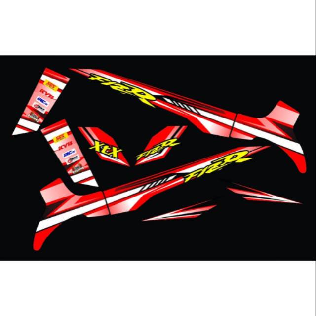 Dekal sticker decal yamaha fizr roadrace