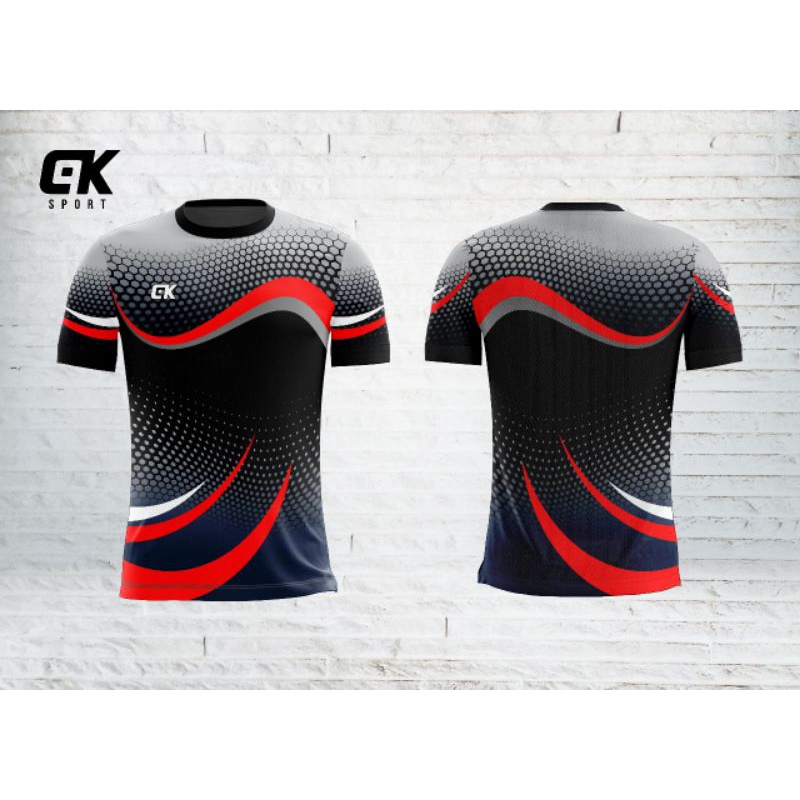 COD Kaos Dan setelan Olahraga Full Printing 1 Set pakaian Olahraga Pria & wanita Setelan Baju Buluta