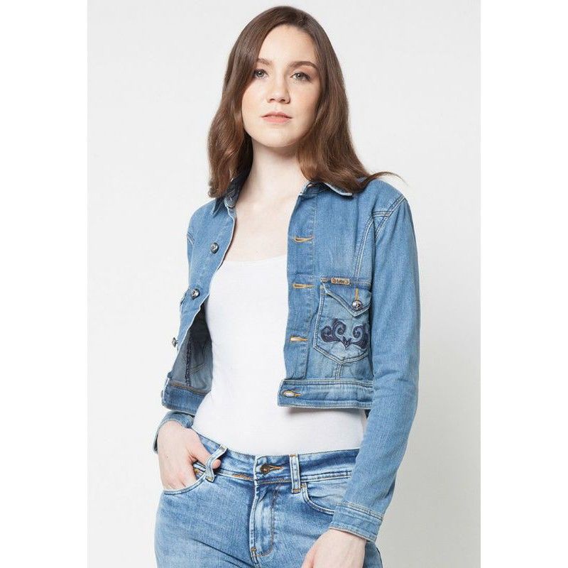 Jaket Jeans Wanita Original Lois WJF130