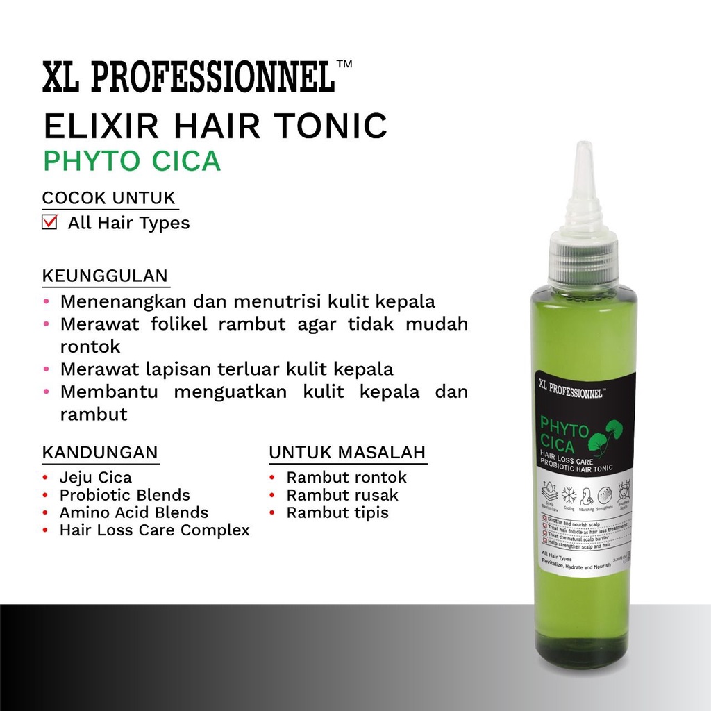 XL Professionnel Phyto Cica Hair Tonic 100ml