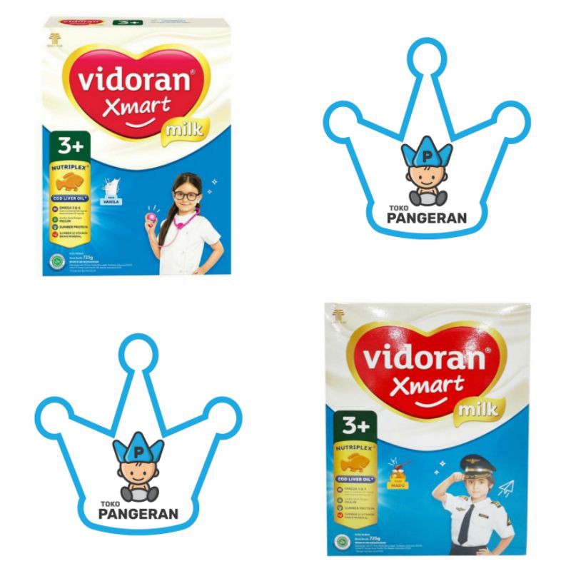 VIDORAN XMART 3+ MADU/VANILA 700GR