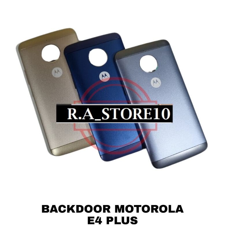 BACKDOOR BACK CASING HOUSING MOTOROLA MOTO E4 PLUS TUTUP BELAKANG