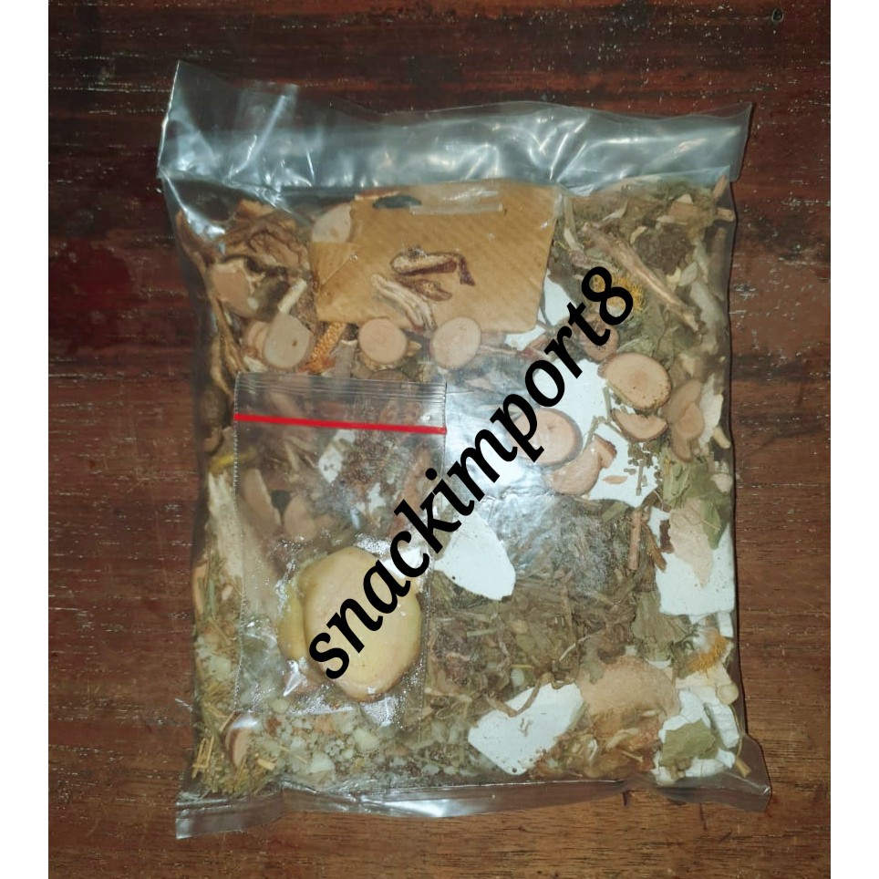 21 macam ramuan herbal QING FEI JIE DU TANG