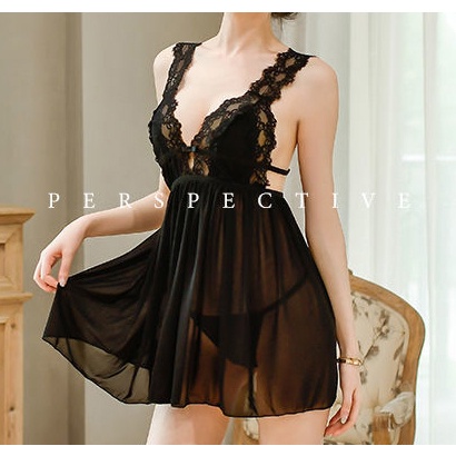 Lingerie Sexy / Baju Tidur Sexy / Gaun Sexy Nightdress Wanita Dewasa