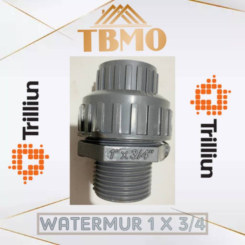 WATERMUR 1 X 3/4 INCH - TRILLIUN