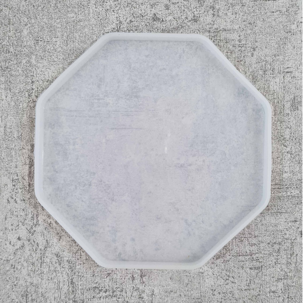 CETAKAN SILIKON RESIN COASTER Geometric shape