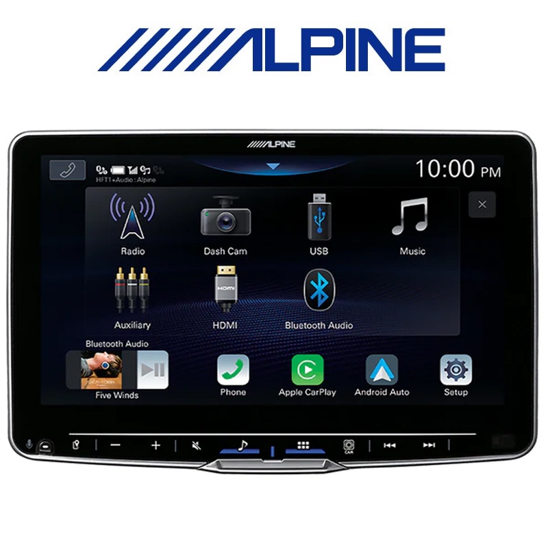 Alpine iLX-F509E Head Unit 1Din 9 Inch