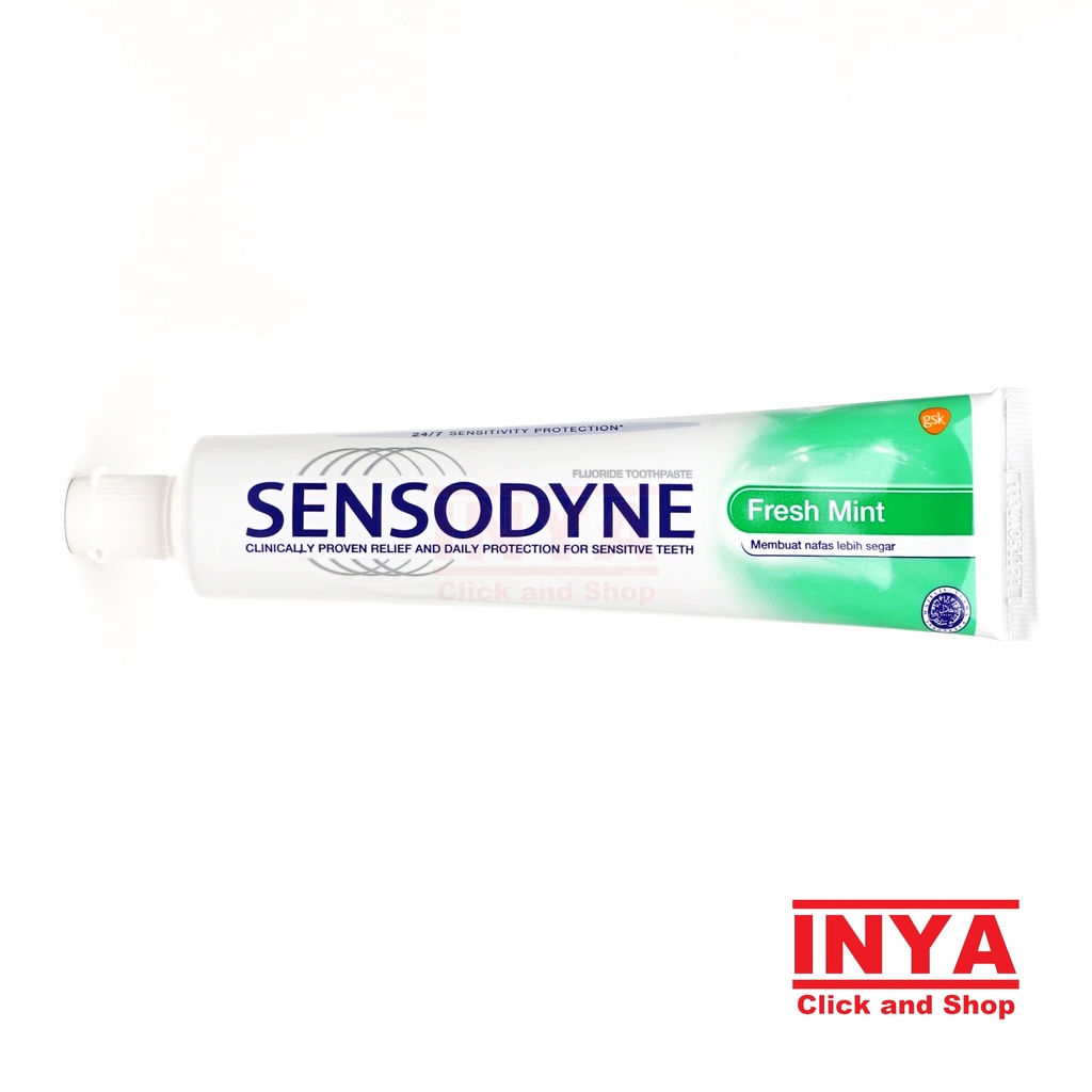 SENSODYNE FRESH MINT FLUORIDE TOOTHPASTE 100gr - Pasta Gigi - Odol