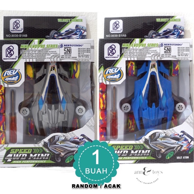 Tamiya Speed 4wd Mini Tanpa di Rakit