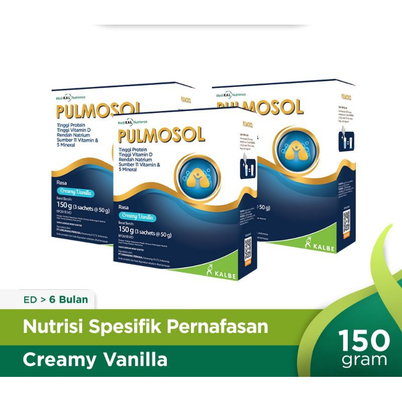 Pulmosol susu untuk paru-paru