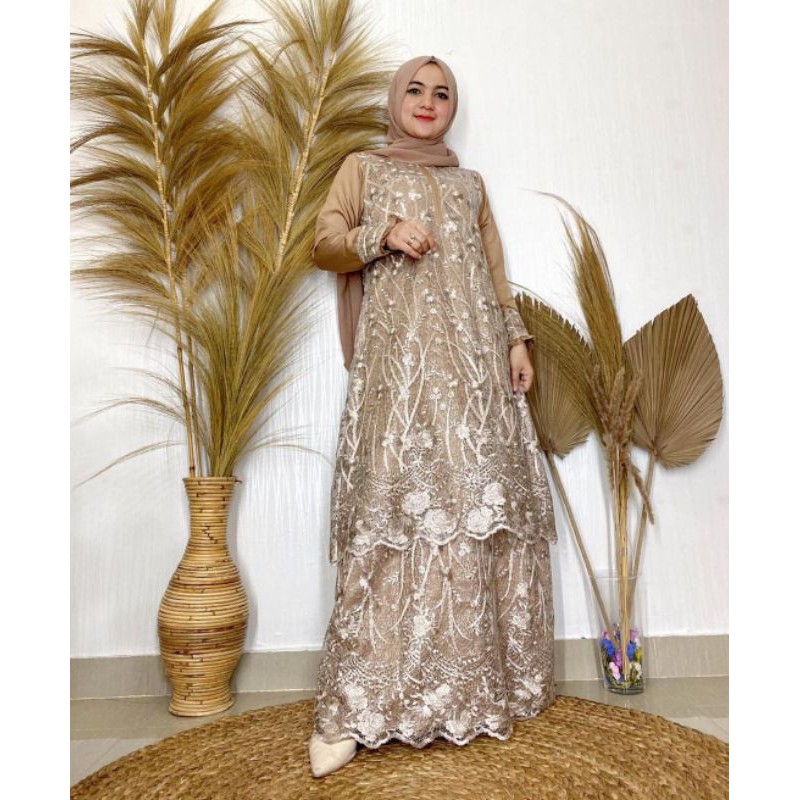 gamis kondangan gamis pesta gamis modern gamis mewah gamis tile jumbo gamis jumbo gamis brokat