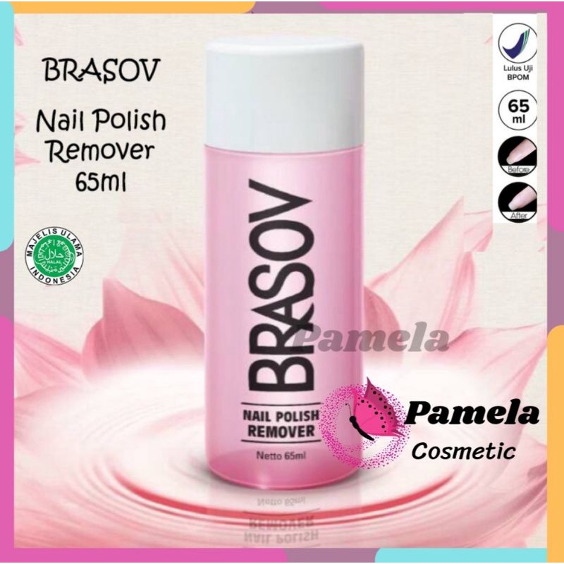 ❤ PAMELA ❤Pembersih kutek Brasov/ aseton/ Nail polish remover brasov BPOM