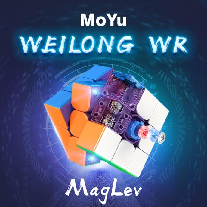 Rubik MoYu WeiLong WR M Maglev 2021 3x3 Magnetic WRM 2021 Stickerless