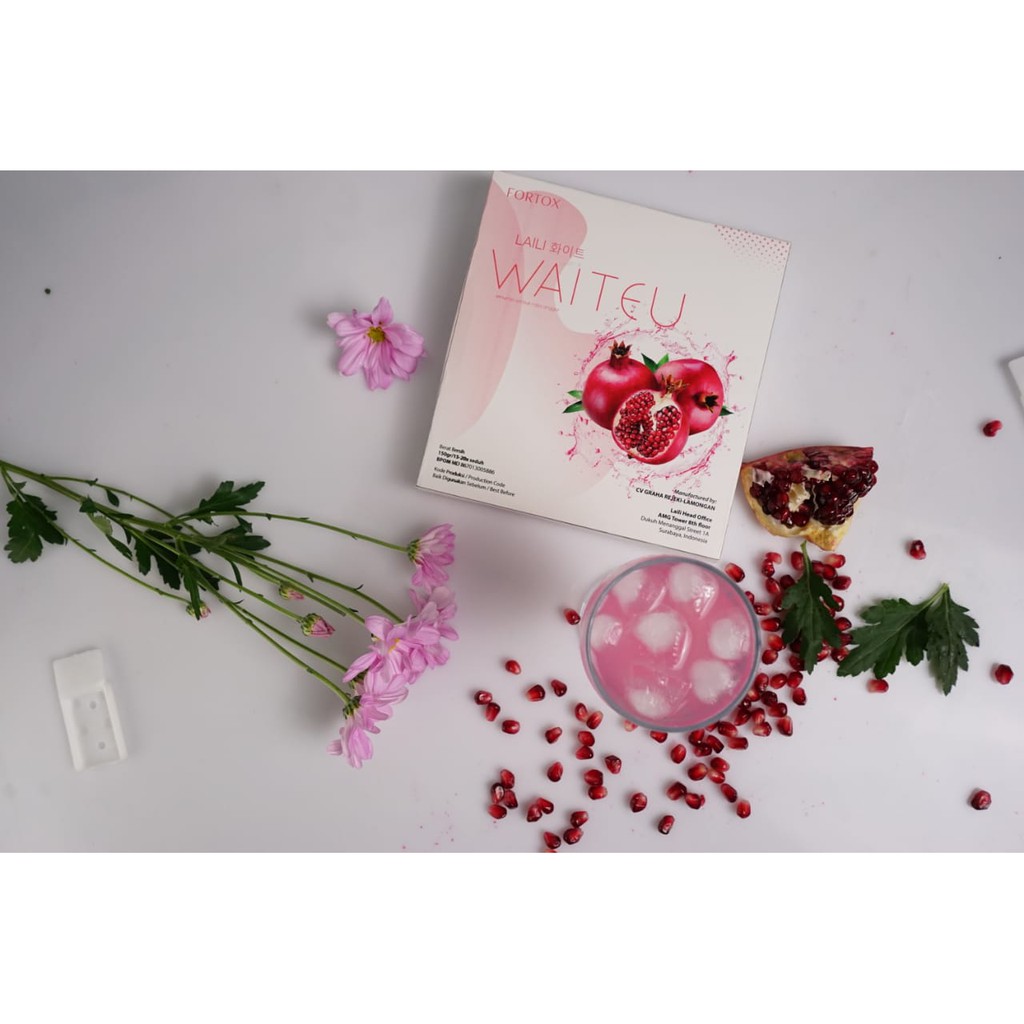 Jual WAITEU COLLAGEN GLUTATHIONE 1 BOX ISI 150 Gram | NUTRISI UNTUK