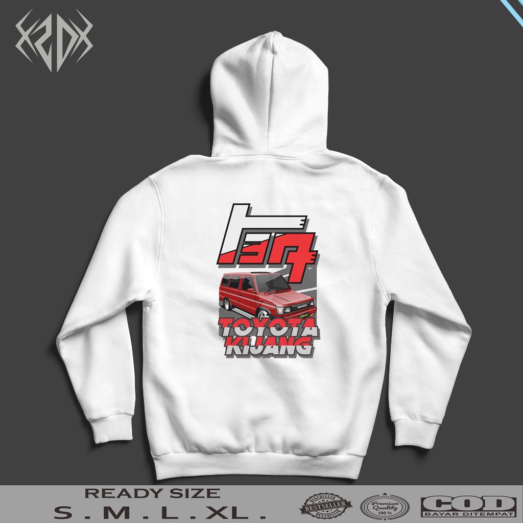 HOODIE TOYOTA KIJANG RACINGLOOK SERIES 011 / HOODIE PRIA / JAKET PRIA / HOODIE KEREN