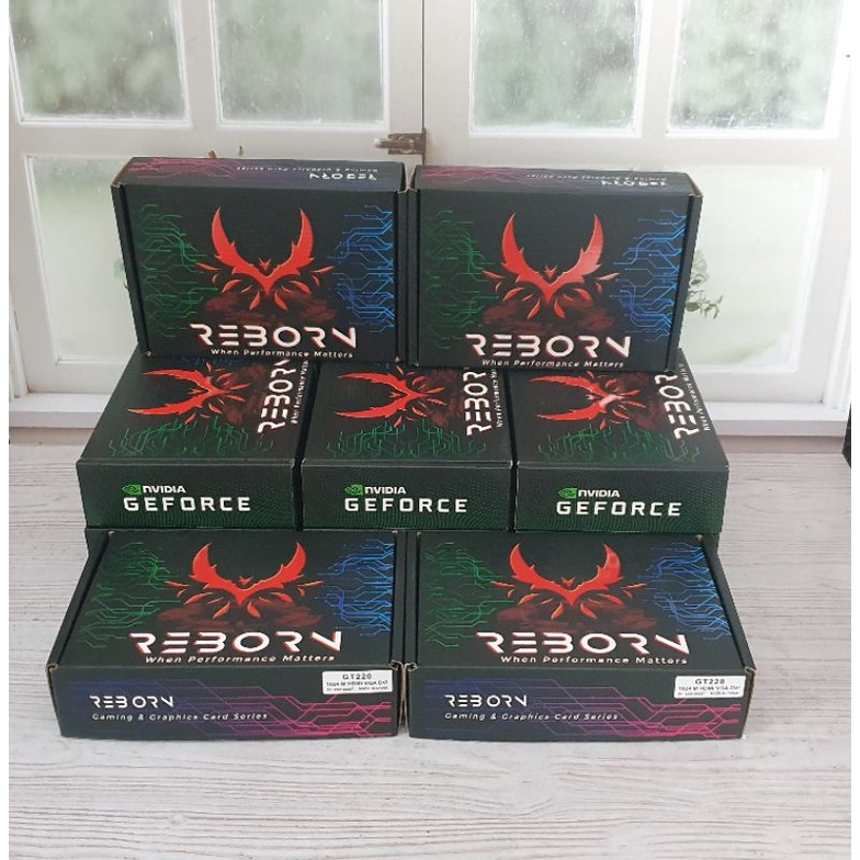 VGA REBORN NVIDIA GEFORCE GT 220 1GB DDR3 128 BIT ORIGINAL