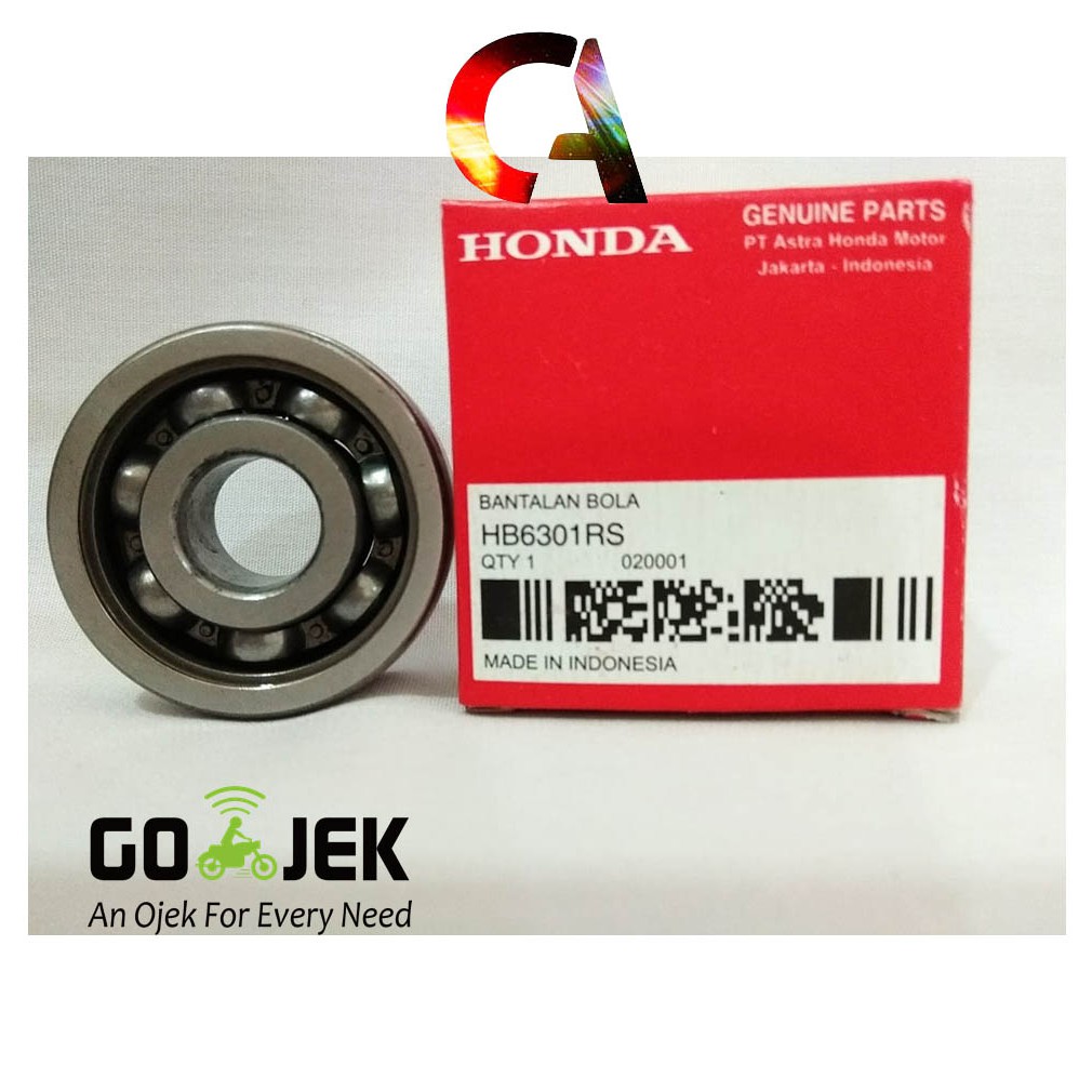 6301 1RS LAHAR 6301 BEARING 6301 LAHAR RODA DEPAN SUPRA SATRIA FU GRAND BANTALAN BOLA 6301