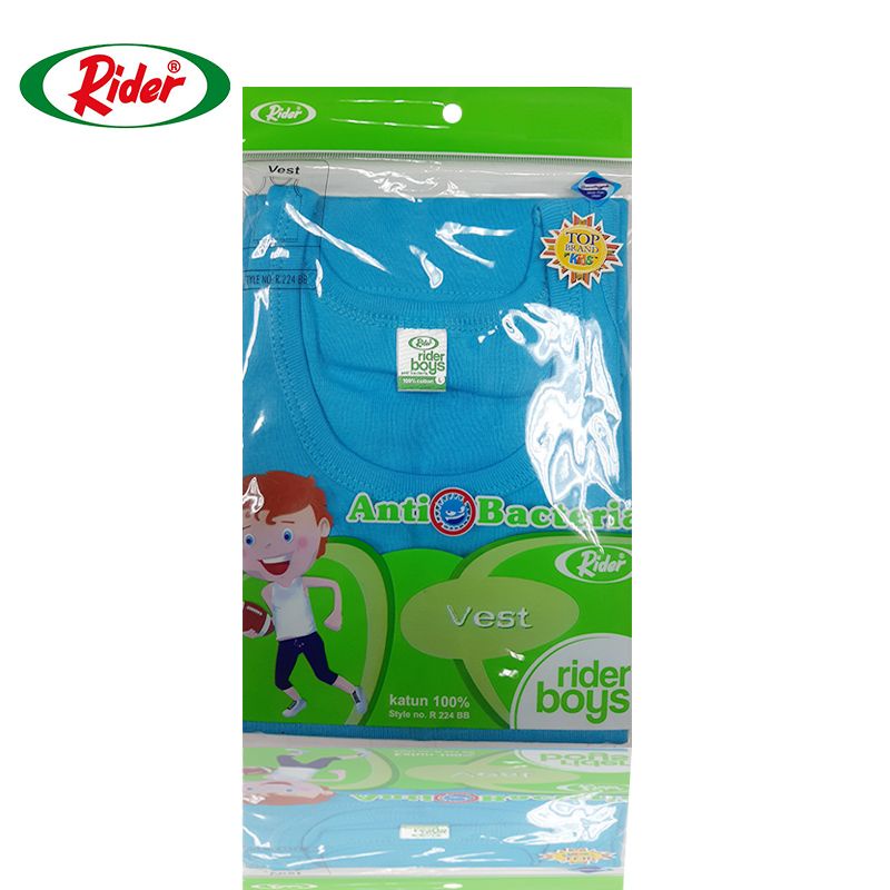 Kaos Singlet Rider Anak Anti Bacteria R224BBW (Warna)