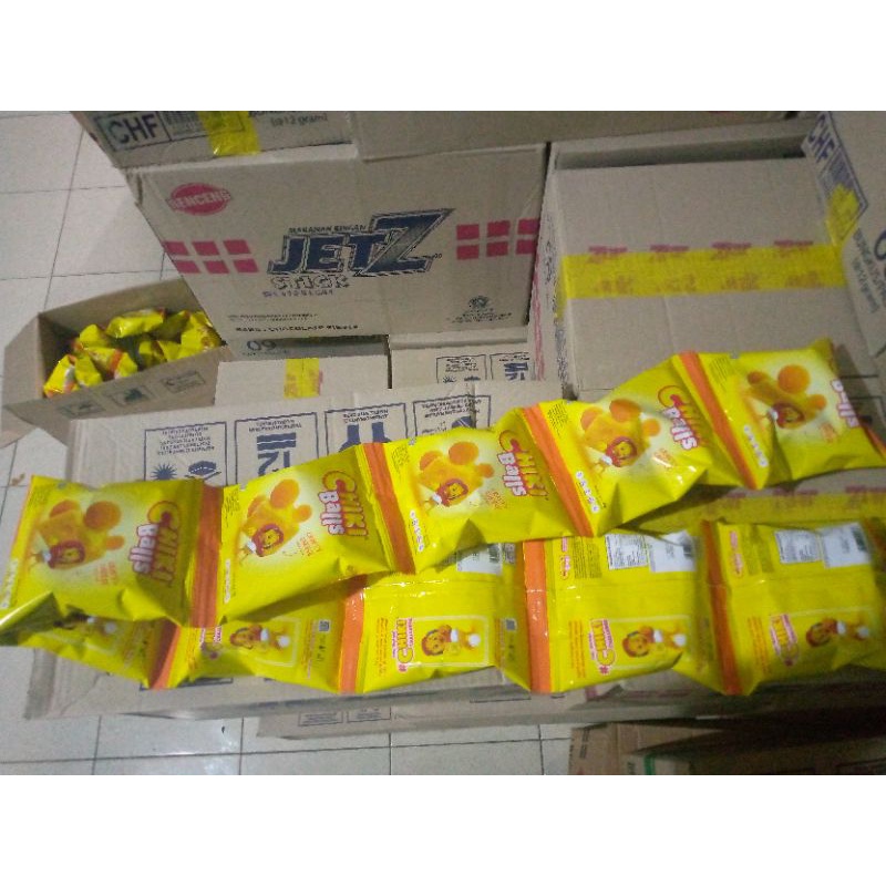 ciki balls keju chiki ball 10gr/karton cemilan snack jajanan murah jadul makanan ringan