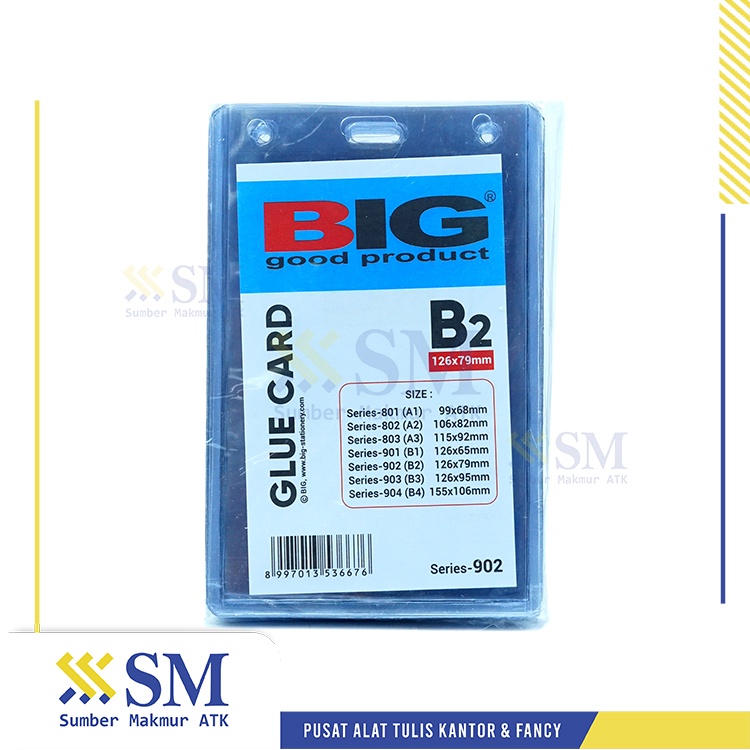 

(PCS) NAME BAG MIKA BIG B2 / PLASTIK ID CARD