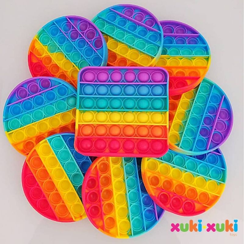 Pop It Mainan Anak Toys Bubble Kids Mainan Pop it Murah Rainbow Pop murah-5
