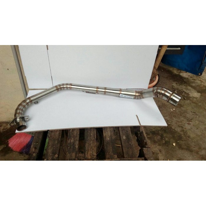 Leher Knalpot Racing Stainless las argon