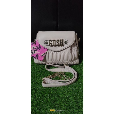 Tas gosh stude pink pl preloved