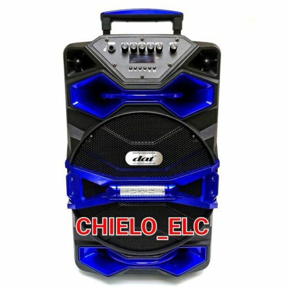 SPEAKER TROLLEY 12inch DAT DT1218 DAT 1218 ,SPEAKER PORTABLE DAT DT1218 ORIGINAL