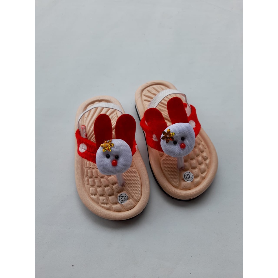 Sandal Baby Anak Perempuan Boneka Cute Usia 1 - 2 Tahun