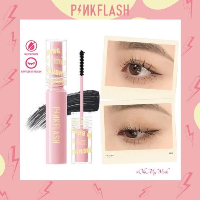 PINKFLASH PF-E10 WATERPROOF MICRO BRUSH MASCARA