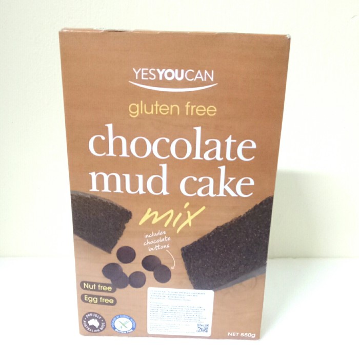 

BISA COD YES YOU CAN Gluten Free Chocolate Mud Cake Mix 550g