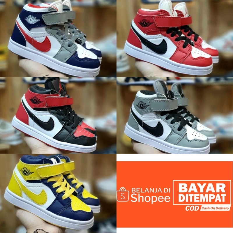 premium original / nike jordan anak / sepatu anak hits / cod termurah