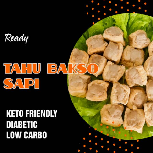 

Tahu bakso 10pcs non tepung (Keto Friendly)