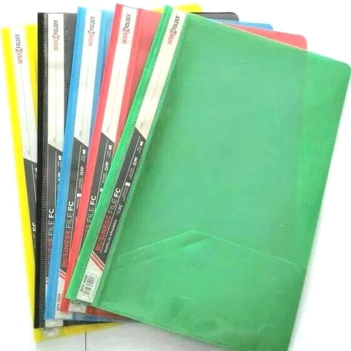 

Map Plastik Bussines File Folio Per Pak Isi 12 Bh