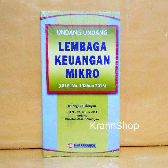 Undang Undang Lembaga Keuangan Mikro