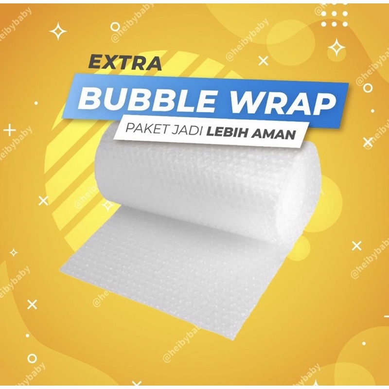

EXTRA BUBBLE WRAP