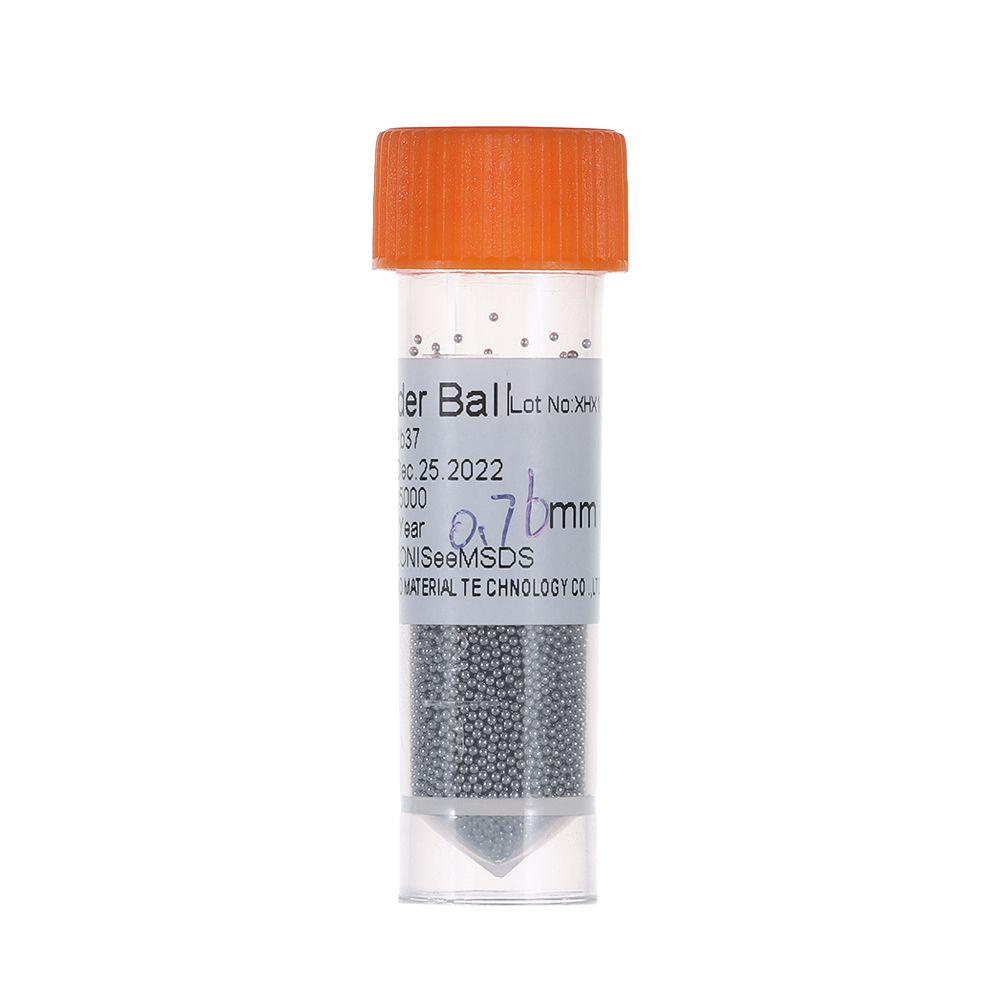 Solighter 25000pcs / Botol Bola Solder Suhu Rendah 0.2-0.76mm Untuk Chip IC